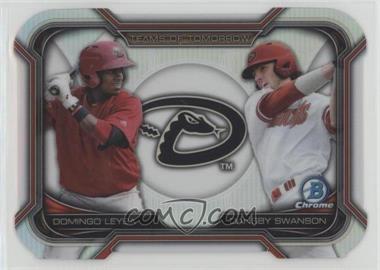 2015 Bowman Draft - Teams of Tomorrow Die-Cuts #TDC-2 - Dansby Swanson, Domingo Leyba