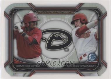 2015 Bowman Draft - Teams of Tomorrow Die-Cuts #TDC-2 - Dansby Swanson, Domingo Leyba [EX to NM]