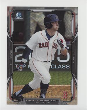 2015 Bowman Draft - Top of the Class Box Toppers #TOC-AB - Andrew Benintendi /50