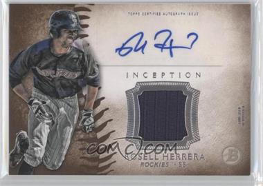 2015 Bowman Inception - Autographed Relics #IAR-RH - Rosell Herrera