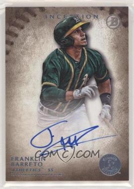 2015 Bowman Inception - Prospect Autographs #PA-FB - Franklin Barreto