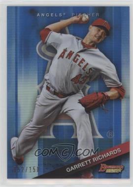 2015 Bowman's Best - [Base] - Blue Refractor #63 - Garrett Richards /150