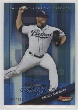 2015 Bowman's Best - [Base] - Blue Refractor #98 - Craig Kimbrel /150