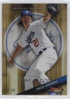 Zack Greinke #/50