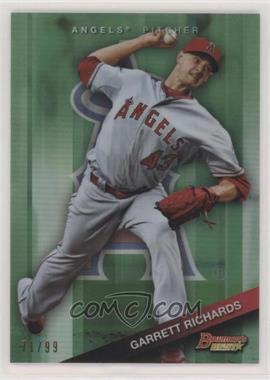 2015 Bowman's Best - [Base] - Green Refractor #63 - Garrett Richards /99 [EX to NM]