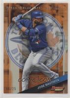 Jose Bautista #/25