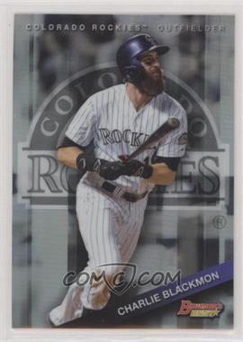 2015 Bowman's Best - [Base] - Refractor #74 - Charlie Blackmon