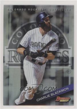 2015 Bowman's Best - [Base] - Refractor #74 - Charlie Blackmon