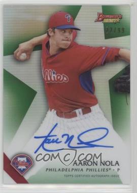 2015 Bowman's Best - Best of 2015 Autographs - Green Refractor #B15-ANO - Aaron Nola /99 - Courtesy of COMC.com