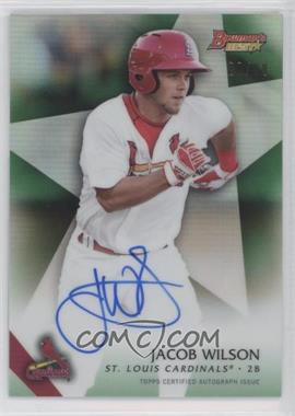 2015 Bowman's Best - Best of 2015 Autographs - Green Refractor #B15-JW - Jacob Wilson /99