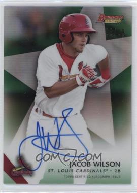 2015 Bowman's Best - Best of 2015 Autographs - Green Refractor #B15-JW - Jacob Wilson /99