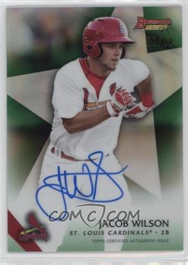 2015 Bowman's Best - Best of 2015 Autographs - Green Refractor #B15-JW - Jacob Wilson /99