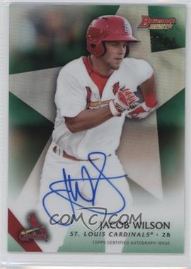 2015 Bowman's Best - Best of 2015 Autographs - Green Refractor #B15-JW - Jacob Wilson /99