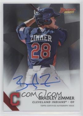 2015 Bowman's Best - Best of 2015 Autographs #B15-BZ - Bradley Zimmer