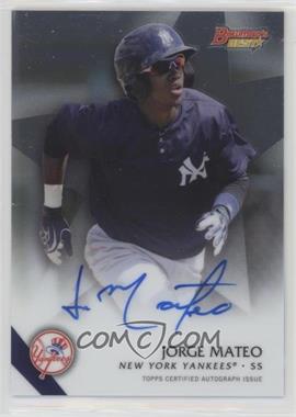 2015 Bowman's Best - Best of 2015 Autographs #B15-JM - Jorge Mateo