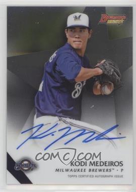 2015 Bowman's Best - Best of 2015 Autographs #B15-KME - Kodi Medeiros