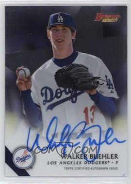 2015 Bowman's Best - Best of 2015 Autographs #B15-WB - Walker Buehler