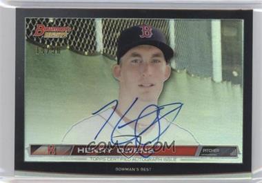 2015 Bowman's Best - Hi-Def Heritage - Autographs #HDH-HO - Henry Owens /50