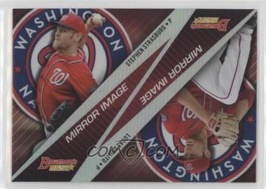 2015 Bowman's Best - Mirror Image #MI-4 - Stephen Strasburg, Lucas Giolito