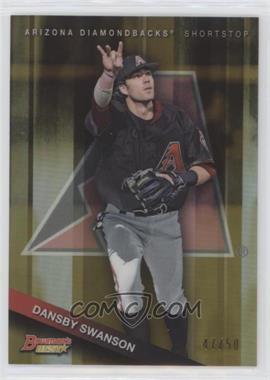 2015 Bowman's Best - Top Prospects - Gold Refractor #TP-35 - Dansby Swanson /50