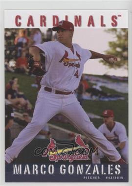 2015 Grandstand Springfield Cardinals Stadium Giveaway - [Base] #43.2 - Marco Gonzales