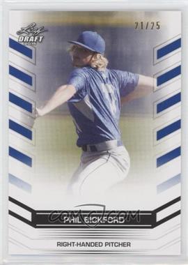2015 Leaf Draft Exclusive - [Base] - Blue #37 - Phil Bickford /25