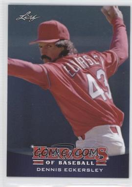 2015 Leaf Heroes of Baseball - [Base] #13 - Dennis Eckersley