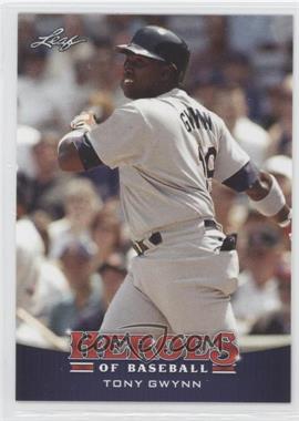 2015 Leaf Heroes of Baseball - [Base] #55 - Tony Gwynn