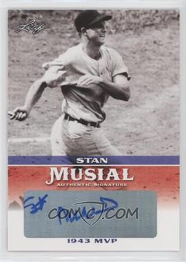 2015 Leaf Heroes of Baseball - Stan Musial Milestone - Autographs #MA-SM04 - Stan Musial