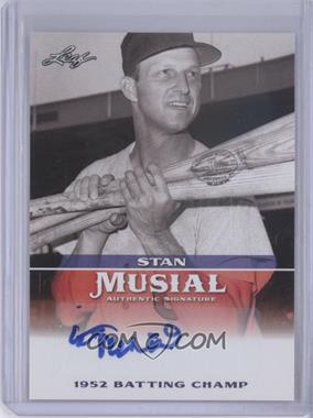 2015 Leaf Heroes of Baseball - Stan Musial Milestone - Autographs #MA-SM12 - Stan Musial