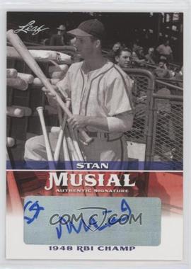 2015 Leaf Heroes of Baseball - Stan Musial Milestone - Autographs #MA-SM14 - Stan Musial
