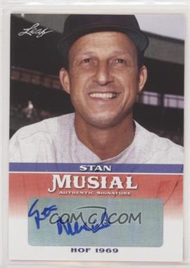 2015 Leaf Heroes of Baseball - Stan Musial Milestone - Autographs #MA-SM18 - Stan Musial
