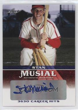 2015 Leaf Heroes of Baseball - Stan Musial Milestone - Autographs #MA-SM19 - Stan Musial