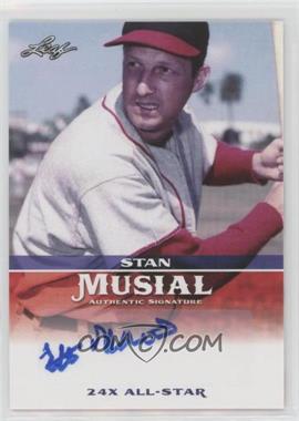 2015 Leaf Heroes of Baseball - Stan Musial Milestone - Autographs #MA-SM20 - Stan Musial