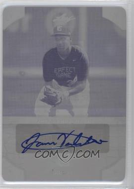 2015 Leaf Perfect Game National Showcase - Autographs - Printing Plate Yellow #PG-JV1 - Javier Valdes /1