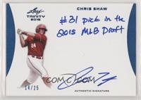 Chris Shaw #/25