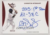 Christin Stewart #/10