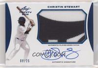 Christin Stewart #/25