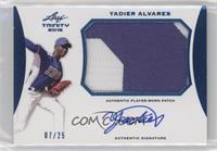 Yadier Alvares #/25