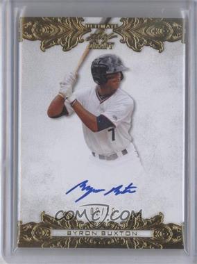 2015 Leaf Ultimate Draft - [Base] - Gold Etched Foil #BA-BB1 - Byron Buxton /10