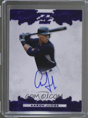 2015 Leaf Ultimate Draft - [Base] - Purple Etched Foil #BA-AJ1 - Aaron Judge /1