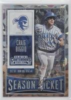 Season Ticket - Craig Biggio #/23