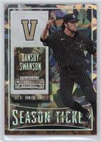 Season Ticket - Dansby Swanson [Noted] #/23