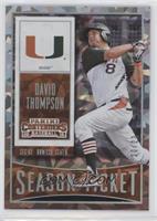 Season Ticket - David Thompson #/23