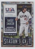 Season Ticket - Dansby Swanson #/23