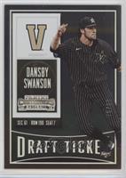 Dansby Swanson [Noted] #/99