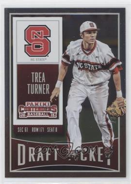 2015 Panini Contenders - [Base] - Draft Ticket #92 - Trea Turner /99