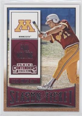 2015 Panini Contenders - [Base] #75 - Season Ticket - Paul Molitor