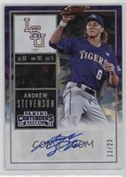 Andrew Stevenson (Purple Jersey) #/23