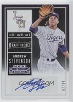 Andrew Stevenson (Pinstriped Jersey) #/99